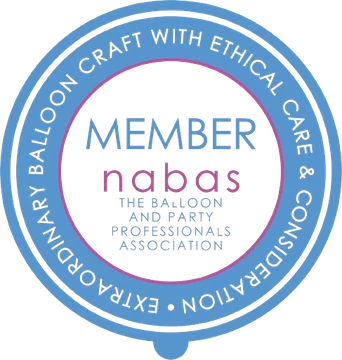 NABAS member, the balloon and party professionals association