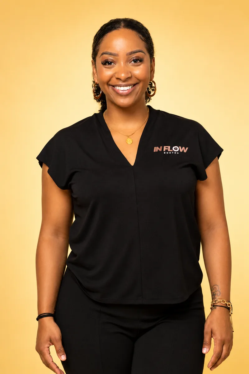 Marta, co-founder of In Flow Booths